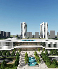 省人民医院富阳院区来了,在施工了!