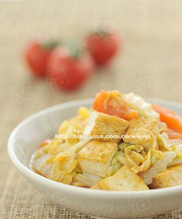 "白菜豆腐的做法大全"