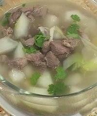 "冬瓜羊肉汤的做法"