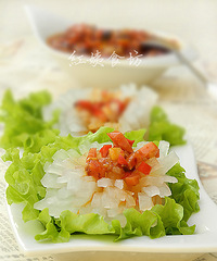 春季上火不妨吃点白萝卜—清蒸白萝卜