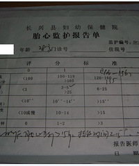 "关于胎心监护"