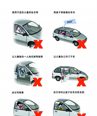 "保护孩子在车内的安全 六个危险你一定要记牢"