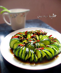 【蚊子的餐桌】麻辣蓑衣黄瓜
