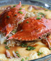 "【王梓妈】营养丰富——香蒸豆腐蟹"