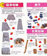 如何整齐叠放各类衣物(组图)