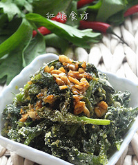 致儿时的美味—降压减肥蒸茼蒿