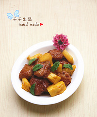 【玩转水果】菠萝咕老鸡翅+西瓜沙冰