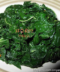 "拌豆角叶"