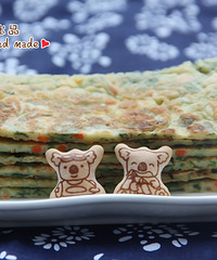 【千千家】据说能减肥还能丰胸——香菜蛋饼