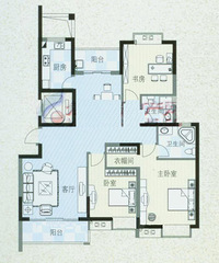 苹果之家的装修135m?