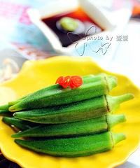 【夏日小凉菜】【壹壹】来一点清凉—冰镇秋葵