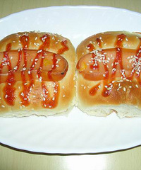 火腿面包的做法