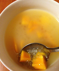 "芒果西米露和西米粽子"