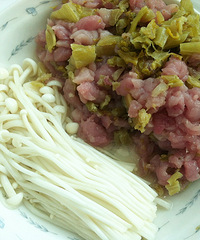【夏季消暑开胃菜】--咸菜千张包