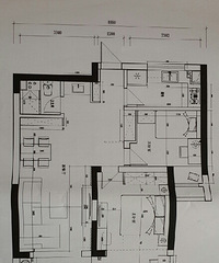 “小三”建成记 88m?半包两室两厅