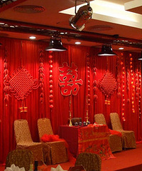 "酒店婚礼现场布置,细节很重要"
