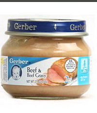 "转Gerber 肉泥10罐 我们宝宝不喜欢吃 买多了 鸡肉泥牛肉泥"