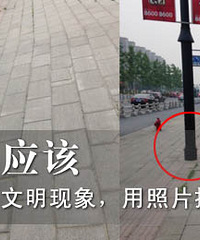 【随手拍】曝光不文明 让城市变美好!