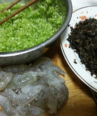 "【每日一款爱心早餐】鲜虾芦笋水饺"