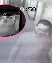 在酒店偷窥MM洗澡的猥琐男 赶紧来自首