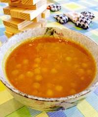 "【栗子美食】南瓜栗子芋圆羹"