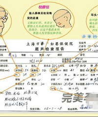 "b超怎么看胎儿性别,心态平和地看哦~"