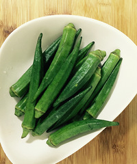 "味道堪比大酒店的“秋葵”极简易做法"