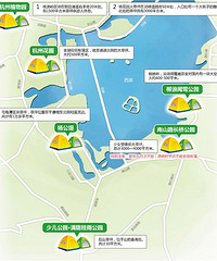 好消息!西湖景区这7块大草坪可以搭帐篷咯!