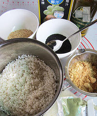 嘟妈春游美食——韩式椰汁打糕