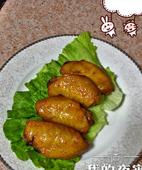 "分享我的第一次新奥尔良烤翅、戚风蛋糕、蛋挞蔓越莓饼干的做法"
