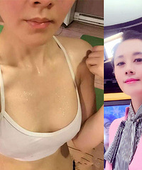难得一见的央视女主播