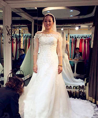 商家名称:欧妮莎(主婚纱) 布蕾斯(出门纱)