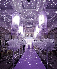 "婚礼现场用什么灯光?新人们要注意哦~"