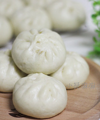【小葵麻麻】豇豆肉馅包子--这样做肯定会成功