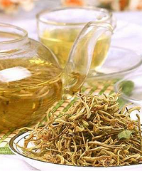 喝金银花茶排毒美容