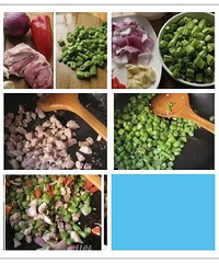 "四季豆炒肉的做法,看着就很好吃!"