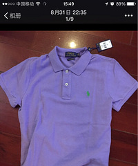 如图1所示 转 全新拉夫劳伦polo 衫