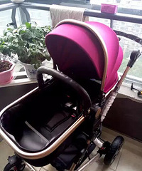 高景观婴儿车转让,车车全新 买来只在家睡
