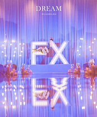 "【第一届创意婚礼大赛作品】梦幻花园婚礼顾问《F&X》"