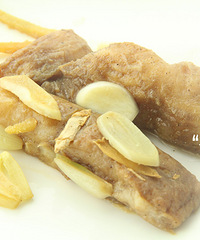 "黑椒香烤龙利鱼"