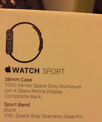 9.8成新只用过一次的iwatch,黑色