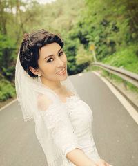 这样的婚纱照很大牌