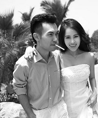 这样的婚纱照很大牌