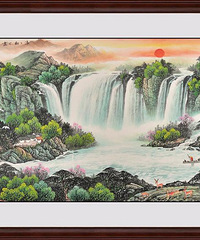 "客厅装饰画选择山水画合适吗 小户型必看"
