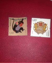 邮局正品2016-1 猴票 带厂名 单套