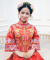中式复古新娘妆怎么画 注意脸部细节很关键