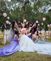 商家名称:蜜糖家婚纱 婚纱礼服价格:1w