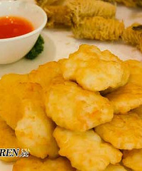 "皮皮虾剪虾饼的做法 香脆爽口"