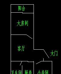 "转租三宝新村二居室简装"