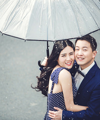 终于完成婚纱照了,么么哒!